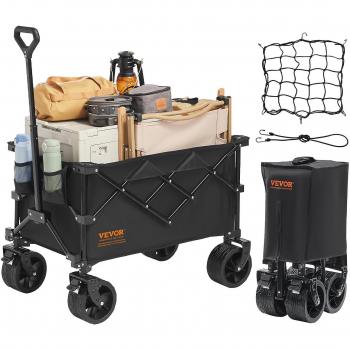 Chariot tout-terrain pliant 150 L Max 265 lbs