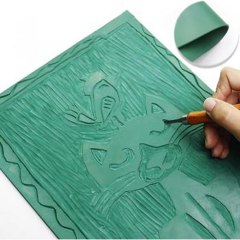 Children's Engraving Rubber Sheet