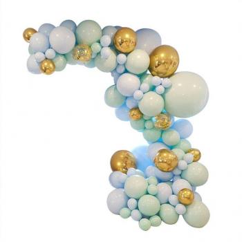 Bachelor Party Balloon Background Set