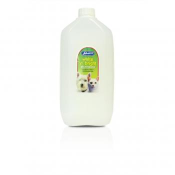 Johnson's Pets White/Bright Grooming Shampoo 5 Litre