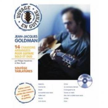Jean-Jacques Goldman: 14 Stücke für Gitarre Solo und Duo (CD dabei)