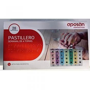 Aposan Pastillero Semanal 4 Tomas