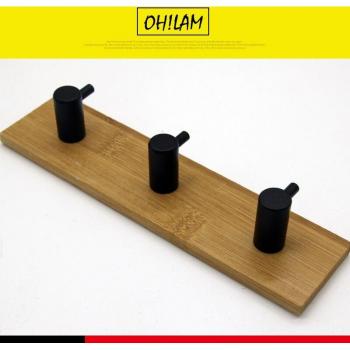 3M Bamboo 3-Hook Holder