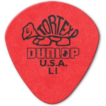 Dunlop 472RH3 Tortex Jazz Sharp Heavy Rouge Clair