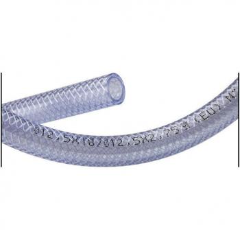 Tricoflex PVC TCF Tuyau, 25 m, diamètre intérieur 25 mm, diamètre extérieur 33 mm, transparence RL