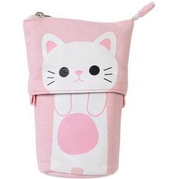 Cute Cat Canvas Pencil Box
