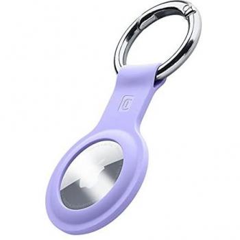 Portachiavi AirTag viola