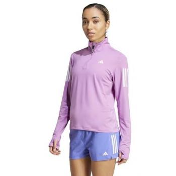 Adidas Felpa Mezza Zip Donna Own The Run