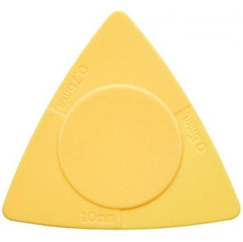 Guitar Trio‑ABS : plectre électrique & triangle basse – 10 unités
