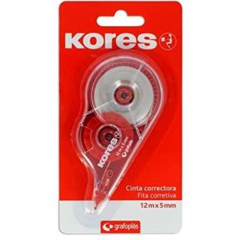 Cinta Correctora Kores 5mm x 12m