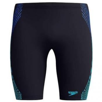 Speedo Jammer Badehose für Herren, Schwarz, Größe 38