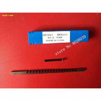 Llave HSS Keyway Cuña Acero Rápido 3mm Métrico Push-Way