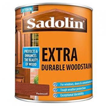 Sadolin Extra Durable Woodstain Redwood 1L