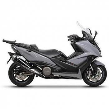 Portapacchi per bauletto moto Shad Top Master Kymco AK 550, attacco posteriore specifico, colore nero