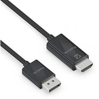 Purelink IS2001‑020 – 2 m DisplayPort‑HDMI‑Link (DisplayPort 1.2, 4K‑Ausgabe)