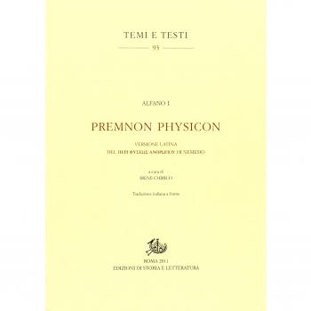 Premnon Physicon. Versione latina del Peri physeos anthropou di Nemesio