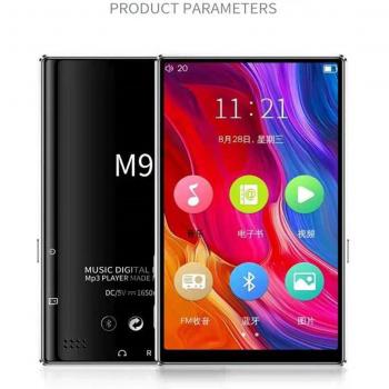 4-inch Bluetooth MP4 Player with Touch Screen, FM Radio, and 8GB Memory