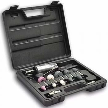 1/4 Air Die Grinder Set with 16 Stones