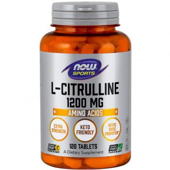 L-Citrulina 1200 mg (Fuerza Extra), 120 tabletas