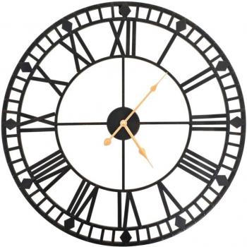 Arredo Vintage Orologio Quarzo Metallo XXL 60 cm