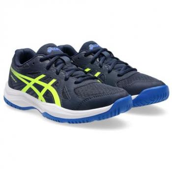 Asics Upcourt 6 GS Jr – Scarpe Indoor Multisport Blue/Yellow, 6 US