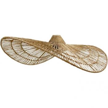 Abat-jour MARBELLA Beige en Jute H14cm