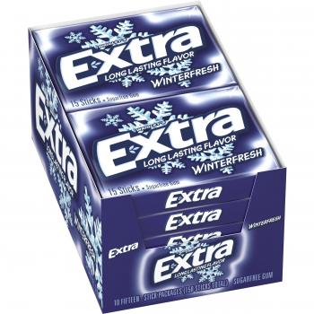 Wrigley's Extra Winterfresh, 15-Count (10-Pack)