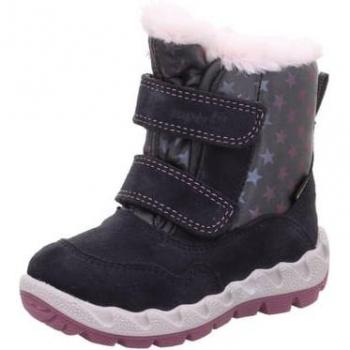 Enfant IceBird SuperFit Botte Scratch Gris Rose Medium