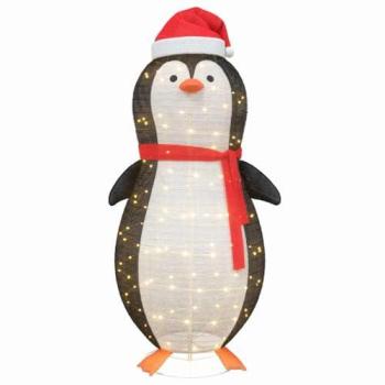 Pingouin Neige Élégant – Tissu Durable (78 x 88 x 180 cm) – Salon Moderne