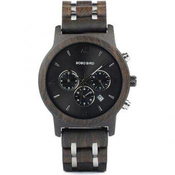 BOBO BIRD: Reloj de Madera y Acero para Él y Ella
