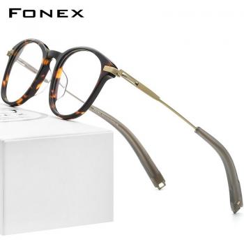 FONEX Optische Brillen Eyewear Retro Mannen