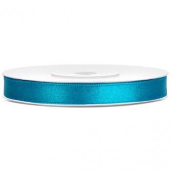Ruban Satin Double Face 6mmx25m Turquoise Pro