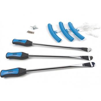 HBM Ensemble de leviers de pneu et protecteurs de jante, 13 pièces