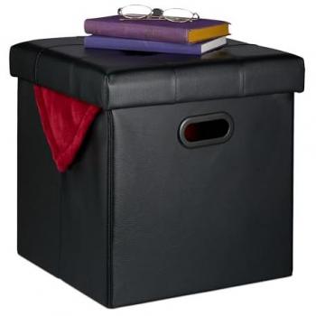 Tabouret Compact Relaxdays 39x37x37 cm
