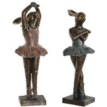 Danseuse Ballet Home Esprit – Kit Décoratif 2 unités – 12x13x30,5 cm