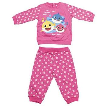 Chándal Infantil Rosa Estampado Baby Shark