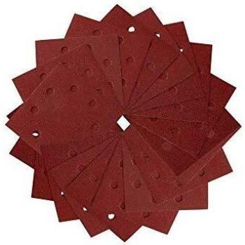 Feuille abrasive 1/4 Velcro 115x115mm