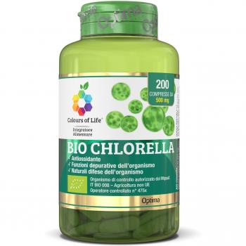 Bio Chlorella 200 Compresse Colours Of Life