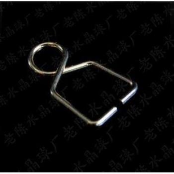 Premium 8x14mm Metal Hooks for Crystal Pendants