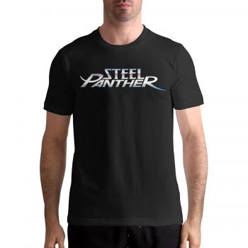 T-shirt à Manches Courtes Panthère d'Acier – Homme – S à 3XL