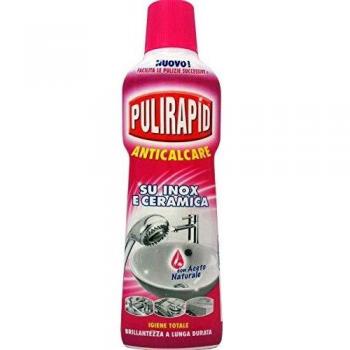 16 x PULIRAPID Anticalcare Liquido Aceto 500 Ml