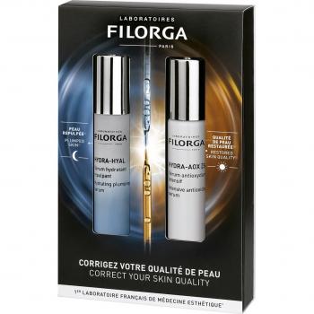 Coffret Duo Sérums Hydratation Filorga Hydra-Hyal & Hydra-AOX 30ml