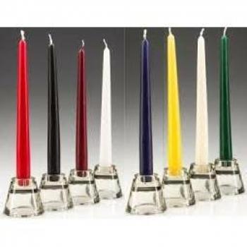 Premium 18x9cm Battery Operated Cream Candle with Realistic Flickering Flame and Melted Wax Look