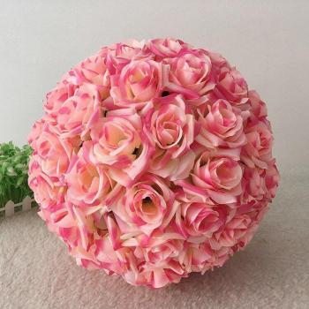 30cm Large Faux Rose Flower Ball for Events