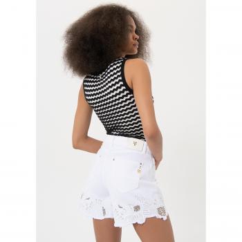 Short de Bull Denim Ajuste Regular