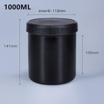 Tuyau de conservation 1000 mL, bouchon hermétique