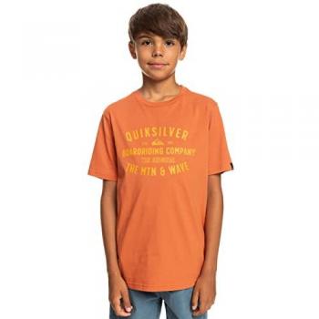 QSS Surf Lock Up Naranja – T-shirt juvenil Quiksilver