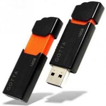 USB 2.0 Pendrive Gotta 16GB Retráctil