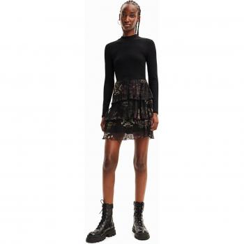 Desigual Vestido Corto Elegante