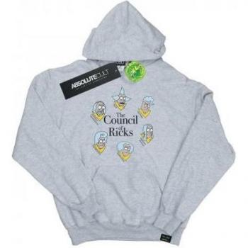 Rick And Morty Damen Sweatshirt Council Of Ricks L grau